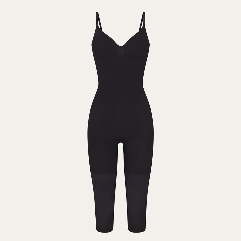 SKIMS Black Sculpting Bodysuit Shapewear Jumpsuit